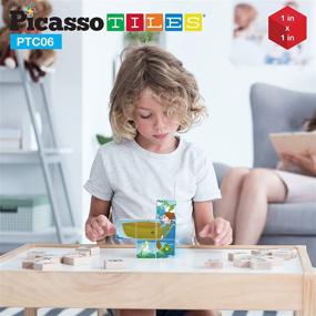 img 3 attached to 🧱 Enhance Learning with PicassoTiles Construction Interconnect Interlocking Educational Tiles