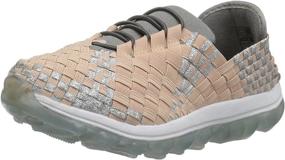 img 4 attached to Bernie Mev Gummies Victoria Metallic Women's Shoes for Athletic