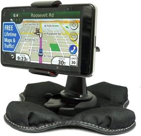 img 4 attached to 🗺️ Optimized Portable Dashboard Friction Mount Kit for Nuvi GPS (Models: 1100, 1200, 1250, 1260, 1260t, 1300, 1350, 1350t, 1370, 1370t, 1390, 1390t)