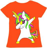 dabbing unicorn sleeve t shirt leggings girls' clothing in leggings logo