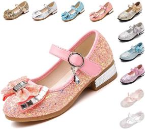 img 1 attached to Kikiz Little Girls Princess Dress Girls' Shoes