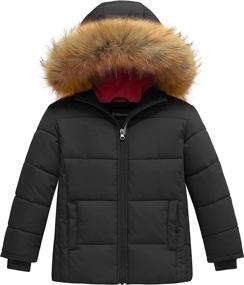 img 4 attached to 🧥 Water Resistant Winter Coat for Girls - Stay Warm with Wantdo's Insulated Puffer Jacket featuring a Hood