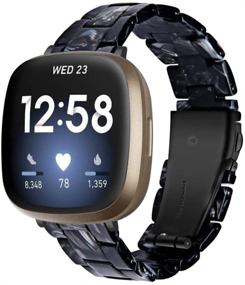 img 3 attached to Chofit Compatible Replacement Stainless Smartwatch Wearable Technology