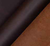 🔥 premium thick full grain cowhide leather: perfect for crafting, tooling, and arts projects logo