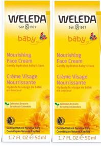 img 1 attached to 👶 Weleda Baby Calendula Face Cream, 1.7 fl oz: Double Pack for Extra Care