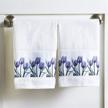 lakeside collection tulip hand towels logo