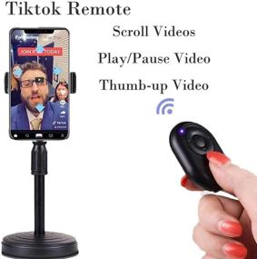 img 2 attached to Android Bluetooth Page Turner & TikTok Remote 🤖 - Scroll and Control TikTok Videos with Ease - White