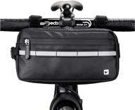 🚴 wxnow bike handlebar bag: a versatile front tube bicycle basket with convenient shoulder strap logo