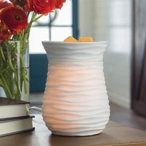 img 2 attached to 🕯️ CANDLE WARMERS ETC. Илюминация Aрома-подогреватель: Подсвечивающийся теплый расплавленный воск для душистых свечей и тартов - Освежите комнаты с белой гармонией