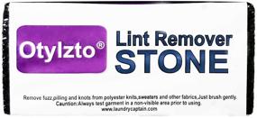 img 2 attached to 🧤 Efficient Lint Remover: Otylzto Sweater Stone - Laundry Sweater Brick for Fuzz Removal (1-Pack)