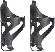 🚲 toseek lightweight carbon fiber bicycle water bottle cages holder bracket matt finish (2pcs) logo