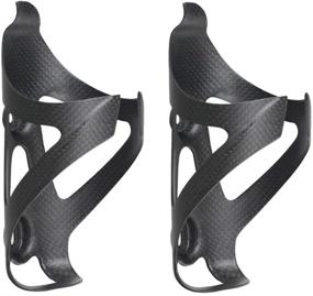 img 4 attached to 🚲 TOSEEK Lightweight Carbon Fiber Bicycle Water Bottle Cages Holder Bracket Matt Finish (2pcs)