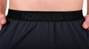 img 1 attached to Nomolen Running Athletic Lightweight Training Men's Clothing and Active
