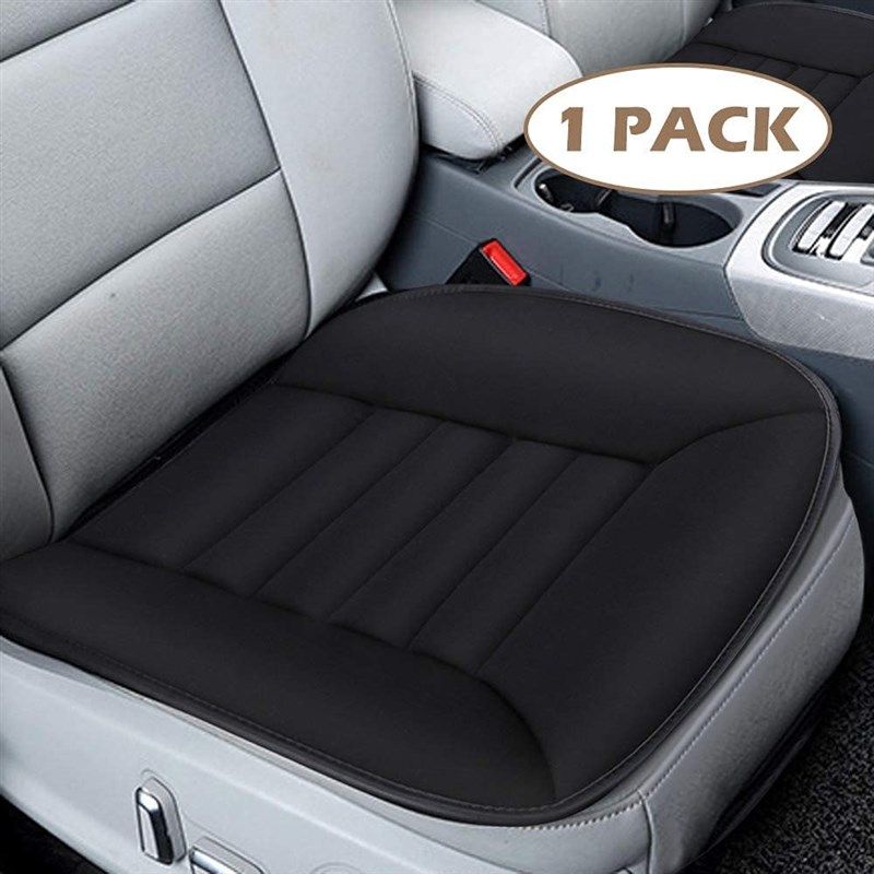 JOYTUTUS Car Seat Cushion for Driving, Driver Seat Cushions for Car Truck  for Short People, Breathable Black Office Chair Cushion with Non Slip  Bottom