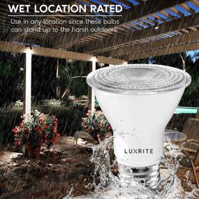 img 3 attached to 💡 Enhance Lighting Quality with Luxrite 4 Pack PAR20 LED Bulbs