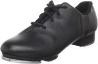 👯 women's jazz tap shoe with split-sole - dance class jt502 логотип