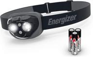 energizer black led headlamp: rugged, water resistant 🔦 light for running, camping, outdoor activities, storms - batteries included логотип