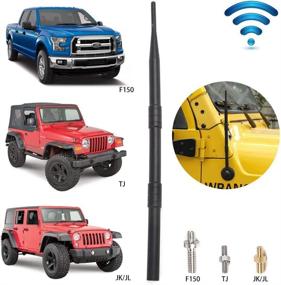 img 3 attached to 🚙 High-quality Universal Antenna: Perfect Fit for Jeep Wrangler, Ford F150