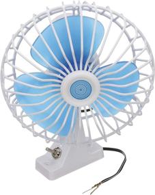 img 4 attached to Seachoice 71451 12V DC Oscillating Fan 💨 – 6 Inch – Enhanced 90 Degree Oscillation