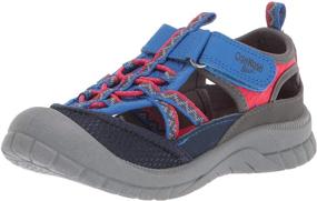 img 4 attached to 👟 OshKosh B'Gosh детские сандалии с защитой пальцев Bax