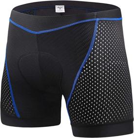 img 3 attached to 🚴 X-TIGER Men's Cycling Underwear Shorts 5D Padded Gel: Breathable & Adsorbent Design