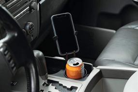 img 1 attached to 📱 Kuryakyn 6474 Free-Flex Cup and Cell Phone Device Holder: Versatile Mount for Phones/Cases in Cars, Trucks, Vans, UTVs