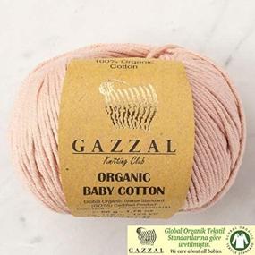 img 4 attached to Gazzal Organic Cotton Total Light Knitting & Crochet in Yarn