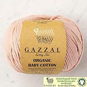 img 2 attached to Gazzal Organic Cotton Total Light Knitting & Crochet in Yarn