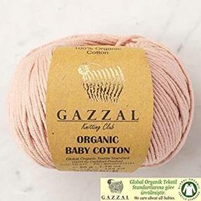 img 1 attached to Gazzal Organic Cotton Total Light Knitting & Crochet in Yarn