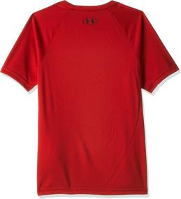 img 3 attached to 👕 Boys' Tech Big Logo Short Sleeve Gym T-Shirt by Under Armour