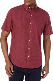 img 2 attached to 👕 Van Heusen Minicheck Wrinkle-Resistant Aluminum Shirt