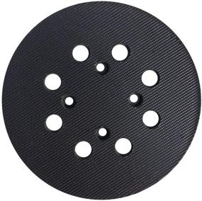 img 4 attached to 🔧 High Performance 5" Hook and Loop Sander Pad for Milwaukee 6021-21, 6034-21 Random Orbit Sanders - Replacement Pad Part 51-36-7100 - Extra Hard Backing Included