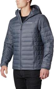 img 4 attached to Columbia TurboDown Hooded Jacket for Men - Voodoo Falls 590