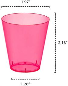img 3 attached to Party Essentials Plastic 2 Ounce Shooter Household Supplies