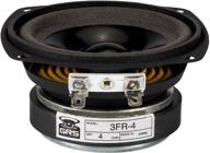 🔊 grs 3fr-4 full range 3" speaker driver 4 ohm: high-performance audio powerhouse logo