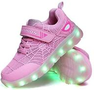yunicus spider upper led light up shoes for kids - usb charge flash sneakers for boys, girls, and toddlers - perfect gift for birthdays, thanksgiving, and christmas logo