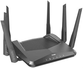img 4 attached to 📶 D-Link DIR-X4860-US WiFi 6 Router with AX4800 MU-MIMO, Voice Control for Alexa & Google Assistant, Dual Band Gigabit Gaming Internet Network