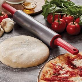 img 2 attached to 🔴 Кухонный валик KitchenAid Gourmet: стильный, функциональный и яркий красный дизайн