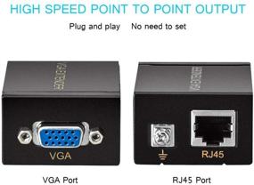 img 2 attached to VGA Extender Repeater Transmitter Receiver