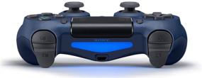 img 2 attached to 🎮 PlayStation 4 DualShock 4 Wireless Controller - Midnight Blue