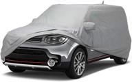 🚗 carscover custom fit kia soul car cover - ultrashield heavy duty all-weatherproof covers (2010-2021) logo