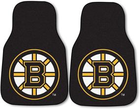 img 4 attached to NHL FANMATS Unisex-Adult 2-pc Carpet Car Mat Set