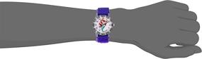 img 1 attached to 🧜 Disney Kids' Ariel Analog Quartz Purple Watch - W001669