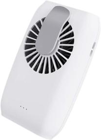 img 3 attached to Kartice Power Bank: Portable Hanging Neck Mini Fan - Ideal for Sports, Office, and Outdoor Cooling