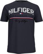 tommy hilfiger short sleeve graphic men's clothing and t-shirts & tanks logo