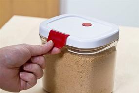 img 2 attached to Efficient Storage Solution: Prep Solutions by Progressive Brown Sugar Keeper with Lid, 1.5 Quarts