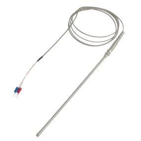 img 2 attached to 💡 High Temperature Probe Thermocouple Sensor- 1.65M Length - uxcell K Type 20cm