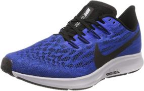 img 4 attached to Men's Nike Pegasus Running Shoes in Black Thunder - Athletic Footwear