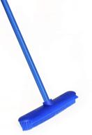 🧹 electrosilk: ultimate multi-tool for floor cleaning & fur removal - silicone bristle push broom, carpet rake, squeegee, adjustable handle - ideal for pet hair, dust & more! logo