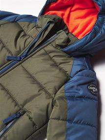 img 1 attached to Warm Winter Jacket with Sherpa Lining for Boys - Jackets & Coats